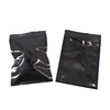 Black Color Zipper Bags Zip lock Pouch Glossy  Plastic Smell Proof Pouch 100 Pcs Small Gift Sample 1g-3.5g Powder Flower Bag 4