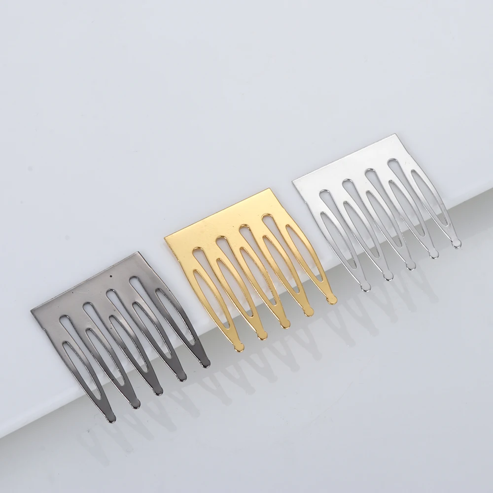 10Pcs/set Mini Metal Hair Comb Princess Dolls Decoration Hair Clip Headdress DIY Doll Hairpin Headwear Toys Dolls Accessories