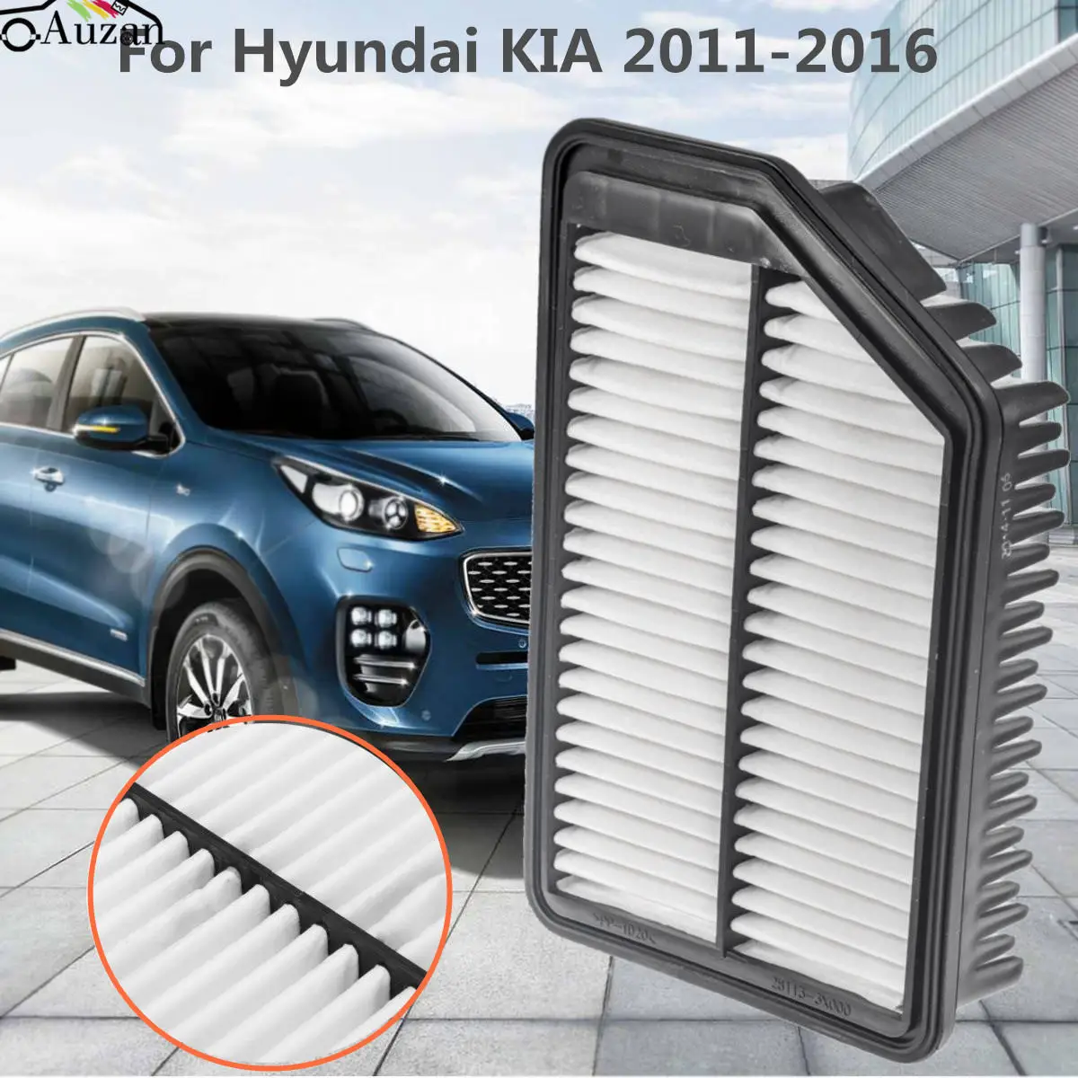 Новый фильтр для очистки воздуха двигателя 28113 3X000 Hyundai /KIA 2011 2016| |