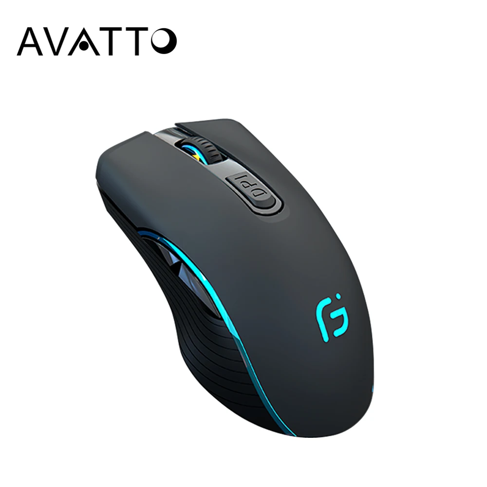 AVATTO X9 Bluetooth 4,0 + 2,4G Беспроводная Двухрежимная компьютерная мышь, 2400 DPI 6 кнопок перезаряжаемая игровая мышь для ПК ноутбука геймера|Мыши| | АлиЭкспресс