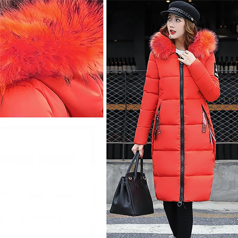 Женская куртка, Женская однотонная Повседневная плотная зимняя приталенная пуховая куртка, пальто, зимнее пальто, женская парка