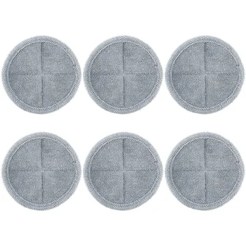 

6Pcs Superfine Fiber Brush Head Mop Cloths Mopping Rag Replacement for Dyson Vacuum Cleaner Accessories