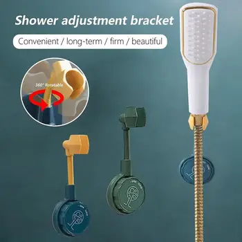 

Adjustable Bathroom Shower Head Holder Wall Mounting Towel Showe Beugels Bathroom Accessories