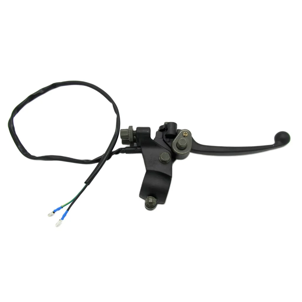 Bmx Brake Lever 1pz BL5-A01 7/8 Universal Motorcycle Left Clutch Brake Lever Perch Handle Replacement For Honda XR50 CRF50 70 80 SSR 125cc LV10 Coolster Roketa Baja Motorcycle Levers