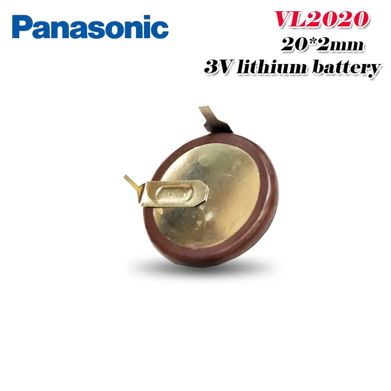 1 шт./лот 100% оригинал Panasonic VL2020 2020 перезаряжаемая батарея для автомобильного ключа