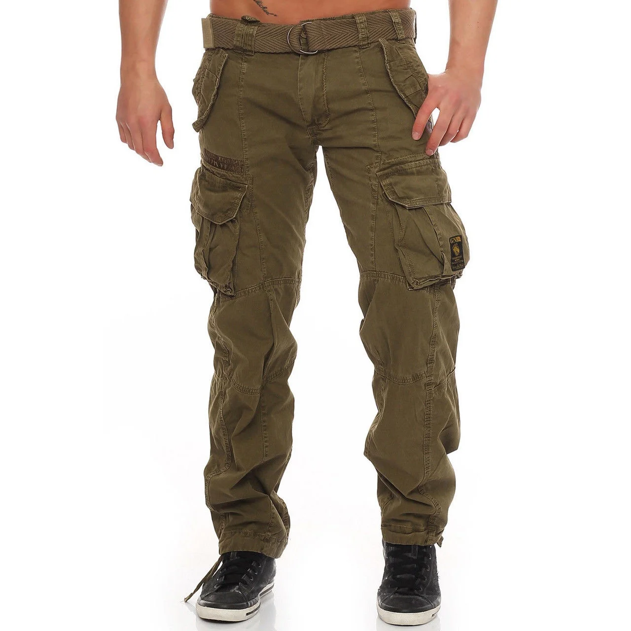 Billige Zogaa Stadt Tactical Cargo Hosen Männer Kampf SWAT Army Military Hosen Baumwolle Viele Taschen Stretch Flexible Mann Casual Hosen XXL
