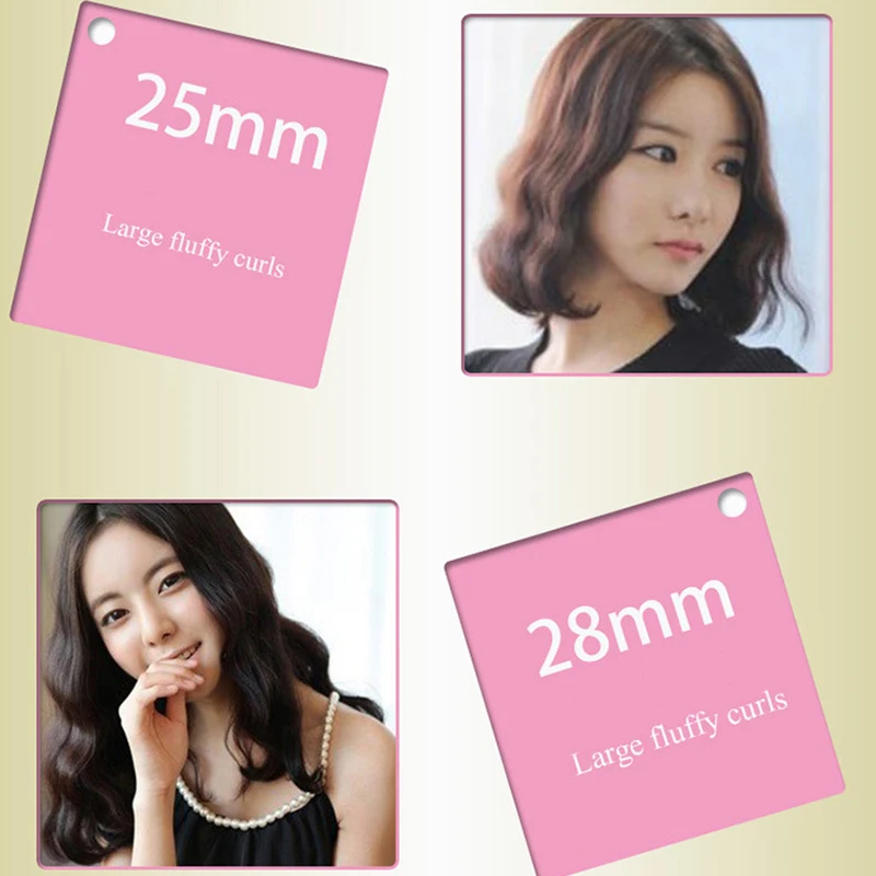 Lcd Digital Perm Ceramic Three Rod Curler Hair Curler Roller Fast Heating Hair Curler Us Plug