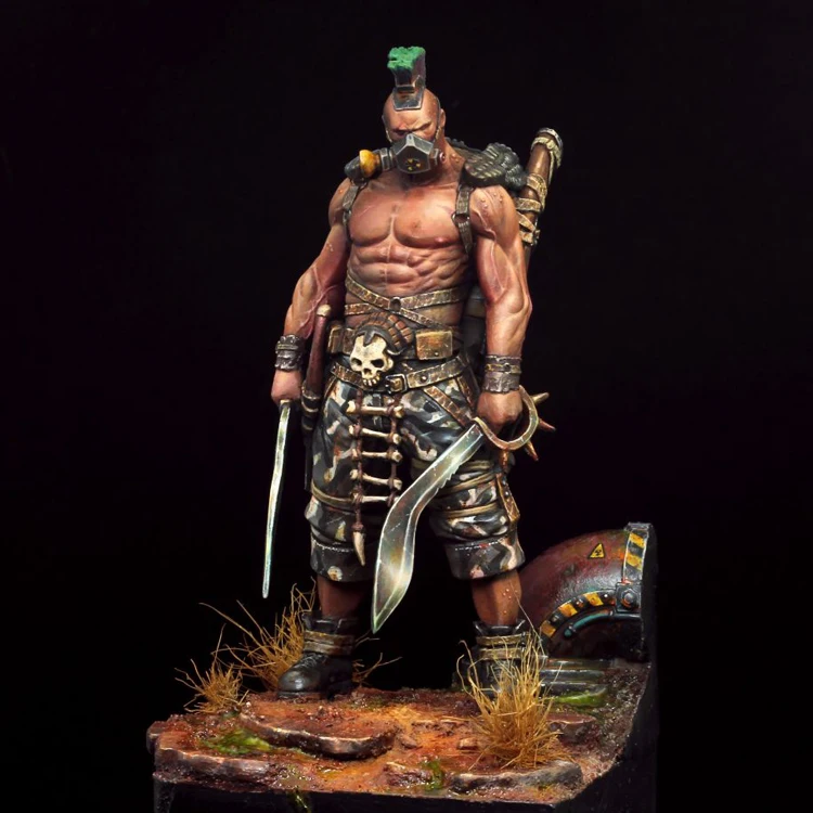 1/24 Resin Soldier Figure Model Kit Warrior Giant Hulk Unpainted Unassembled 