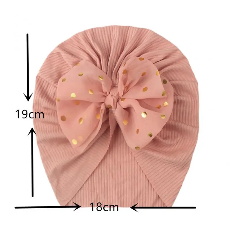 Fashion Bow Baby Hat Spring Summer Threaded Infant Toddler Newborn Baby Cap Children's Bowknot Sun Hat Headdress For 0-4 Y Baby baby accessories diy