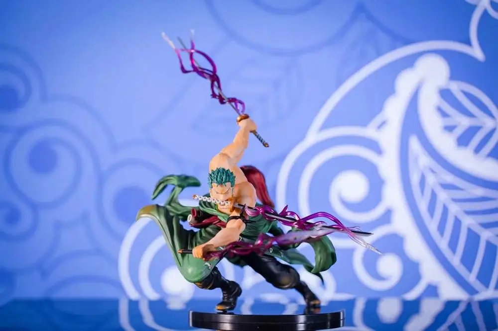 

18cm Anime One Piece Roronoa Zoro SA-MAXIMUM Ver. PVC Action Figure toys roronoa zoro Special effects statue collectible model