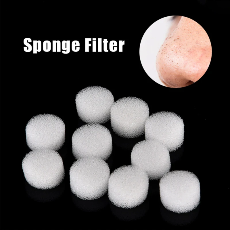 

50pcs/Set Replacement Sponge Filter for Blackhead Vacuum Suction Face Skin Care Acne Removal Tool Accessories