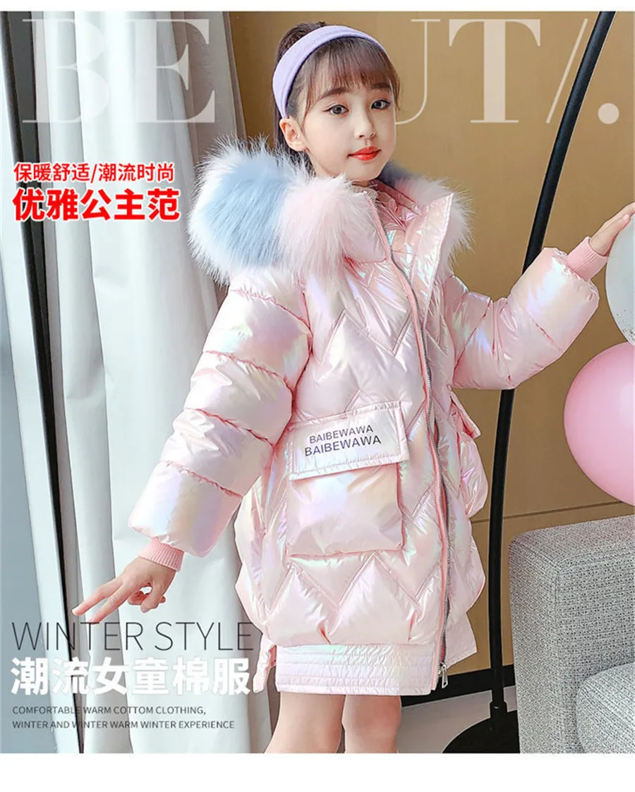 lightweight spring jacket 2022 Girls Winter Children Clothing Long Parka Jacket Baby Girl Clothes colorful Coat Snowsuit Outerwear Hooded Kids Overcoat wool pea coat