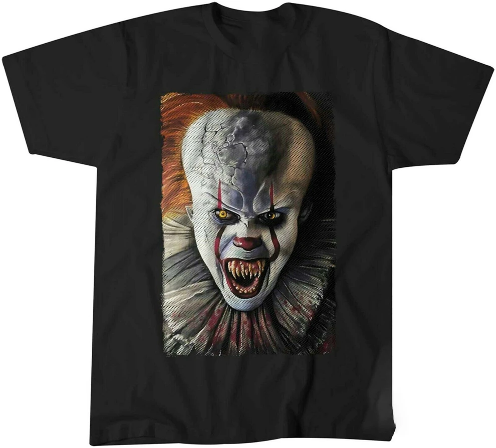 Gavmild Kejserlig Tyranny Pennywise It Chapter 2 Movie Scary Tshirt T Shirt Mens Kids Ladies 0781  Colorful Tee Shirt - T-shirts - AliExpress