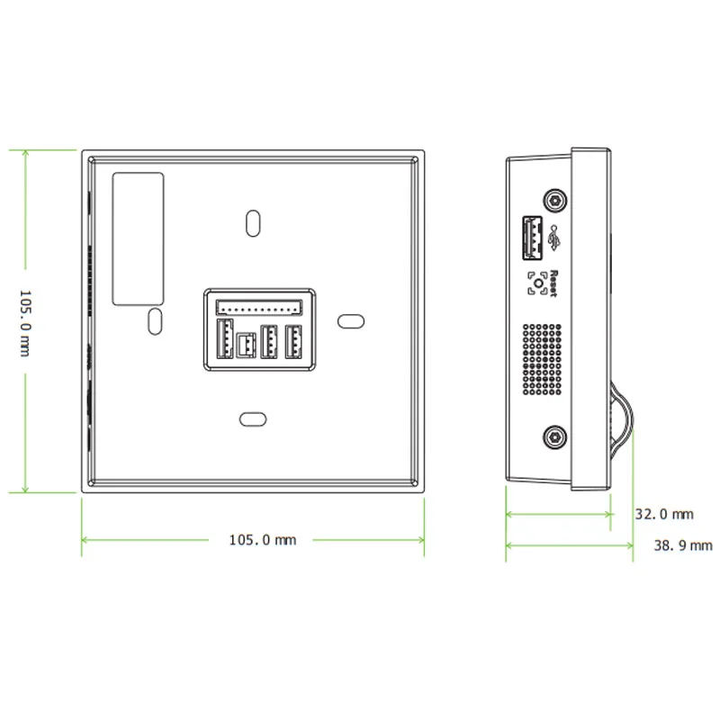 ZK SF400 TCP/IP USB биометрический контроль доступа по отпечаткам пальцев, автономный регистратор времени посещаемости, умная система управления дверью-3