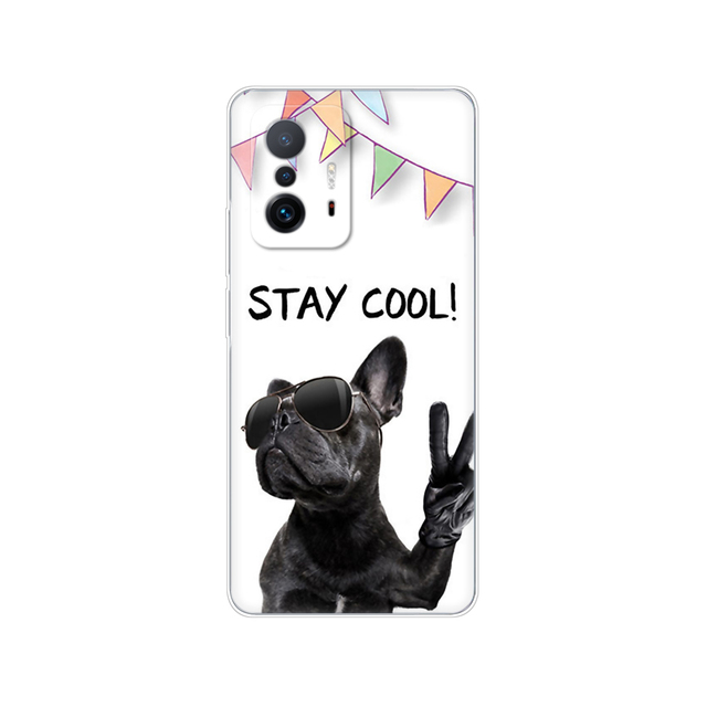 Xiaomi 11T Case For Xiaomi 11T Pro Soft Case Silicon Phone Back Cover For Xiaomi11T mi 11 T 11TPro coque 6.67inch bumper TPU