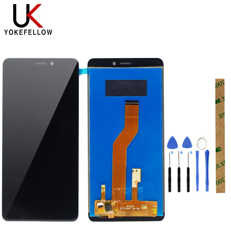 

Mobile Phone LCDs For Wiko jerry 3 LCD Display Touch Screen Assembly Replacement Digitizer