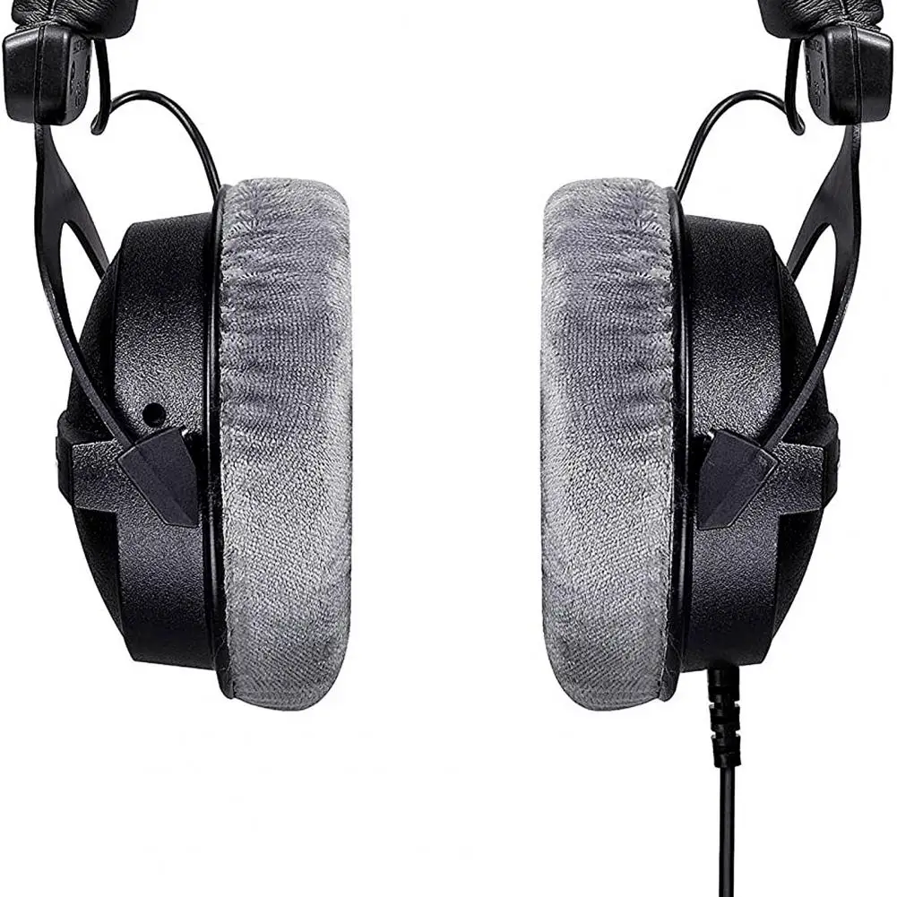 Bluelans 1 Pair Headphone Cushions Replaceable Dust-proof Soft Gaming Sleeves for Beyerdynamic DT99/DT880/DT770 PRO | Электроника