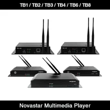 Nova TB8 TB6 TB4 TB3 TB2-4G TB1-4G Soutien Wifi TB2 Lecteur Multimédia Novastar Polychrome CONTRÔLEUR D'AFFICHAGE LED