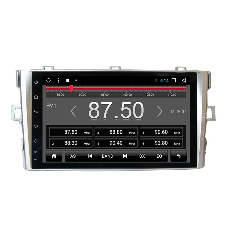 Автомагнитола ROM32GB с GPS навигацией Android 7 1 мультимедиа для Toyota Verso EZ 2007 2016 Bluetooth Wi Fi