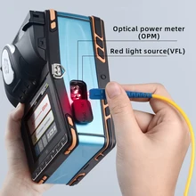 

6 Motor HD touch screen K5 fiber fusion splicer, with OPM and VFL, available in Spanish, French, Portuguese, Russian, English