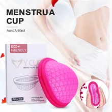 

New Menstrual Reusable Disc Flat-fit Design Menstrual Cup Extra-Thin Sterilizing Silicone Menstrual Disk Tampon/Pad Alternative