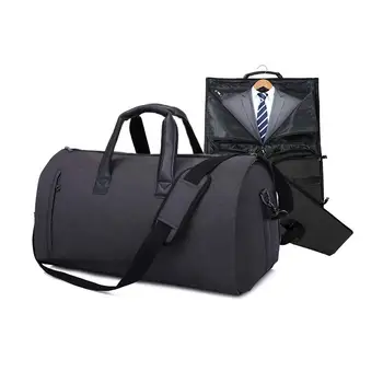

Carry On Garment Bag for Travel & Business Trips with Shoulder Strap Duffel Bag with Shoe Pouch