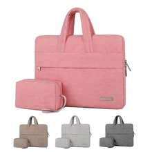 Сумка для ноутбука 13,3 14 15,6 дюймов, водонепроницаемая сумка на плечо для ноутбука, рукав для Macbook Air Pro 13 15, сумка для компьютера, портфель, сумка