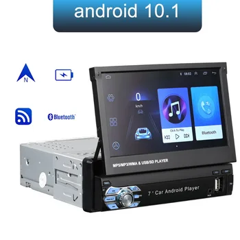 

Android 9.0 1din -Core Car GPS Navigation Player 7'' Car Radio WiFi Bluetooth Multimedia Player NO DVD
