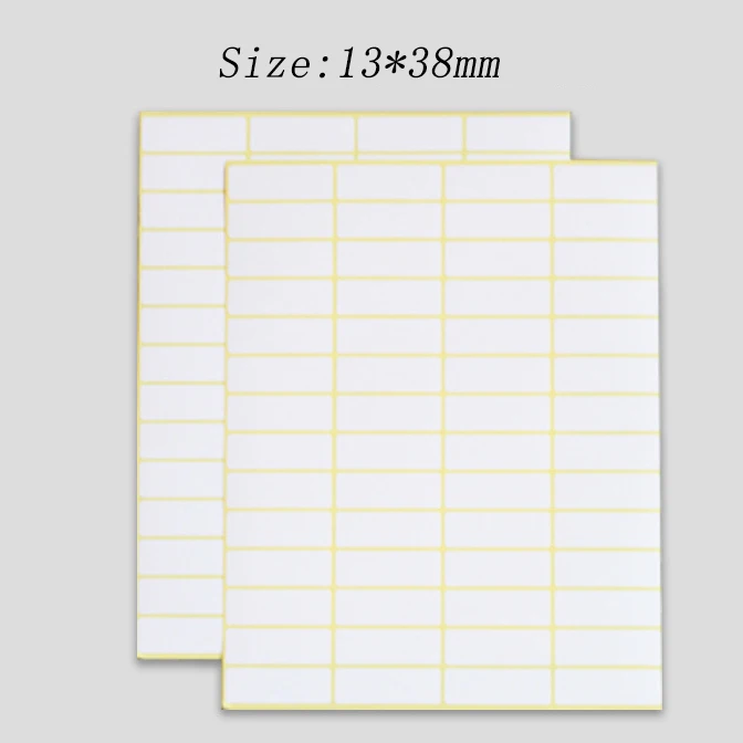 rectangle sticker paper