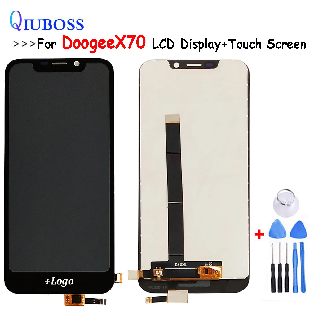 5 дюймов сенсорный экран ЖК-дисплей сборка Замена Для Doogee X70 + инструмент |