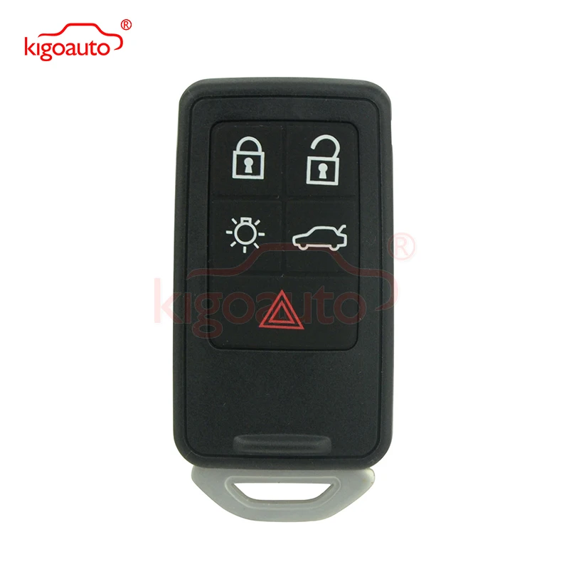 

KR55WK49264 Smart key case shell cover 5 button for Volvo 2007 2008 2009 2010 2011 XC70 V70 XC60 S80 S60