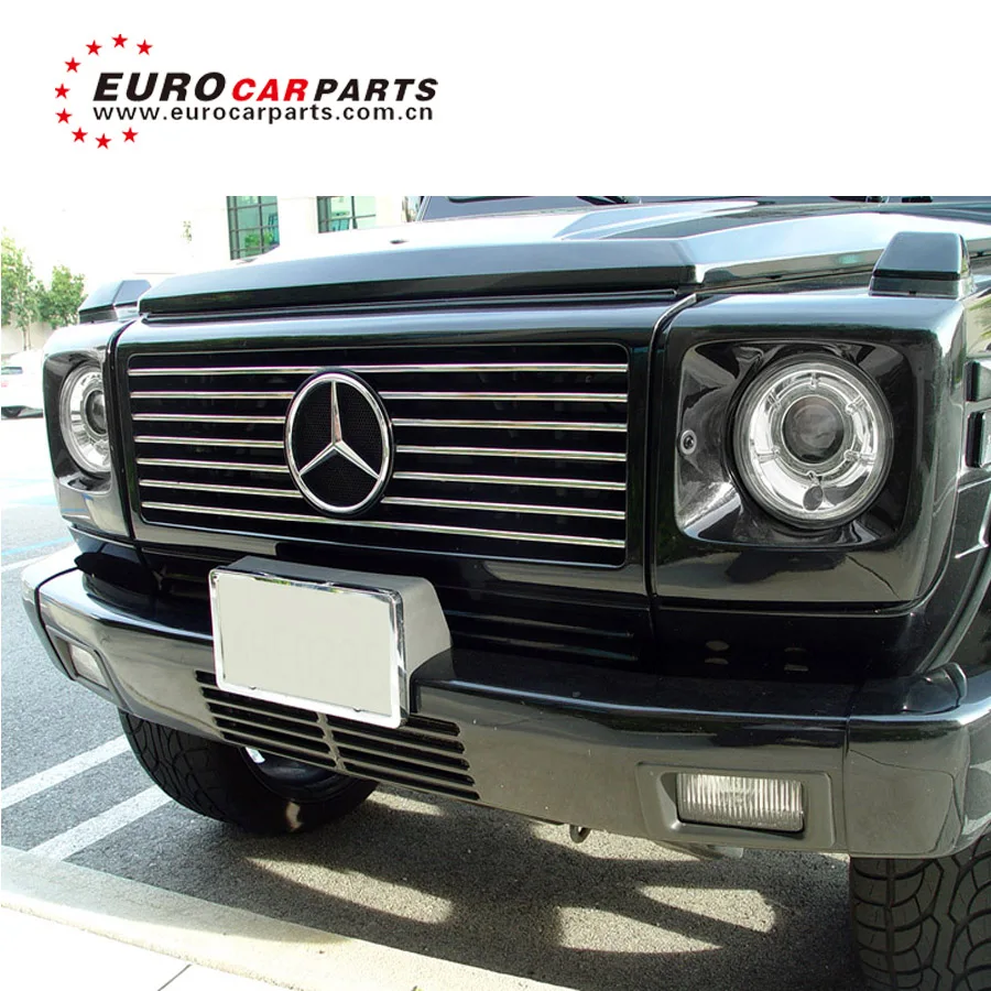 Светодиодный налобный фонарь G class w463 черный и серебристый цвет OEM стиль для G350 G500