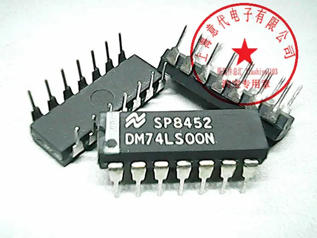 Circuit Intégré National Semiconductor DM74LS04N - Neuf En Emballage D'origine, Puce Logique Hex Inverseur