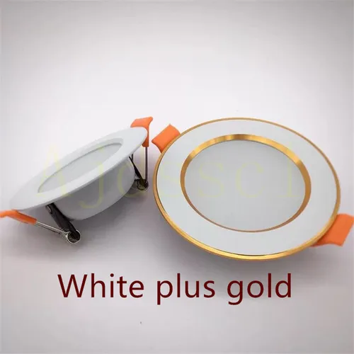 LED 천장 다운라이트 220V 스팟 디밍 3 색, 5W 7W 9W 12W 15W, 매입형, 콜드 웜 화이트 램프 5
