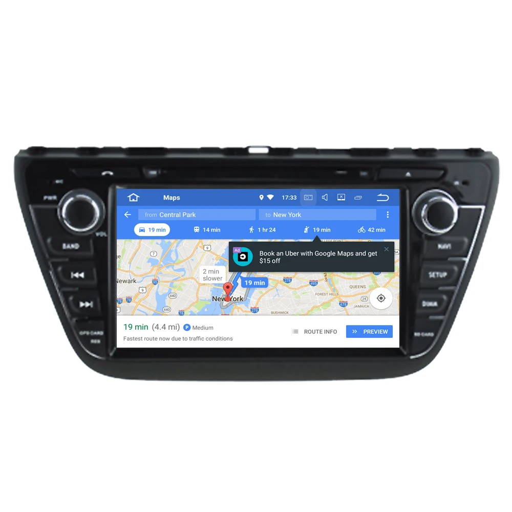 Для Suzuki Креста SX4 S-Крест Android 8,0 сенсорный экран 2 Din gps Автомобильный мультимедийный плеер Радио Стерео навигация Системы