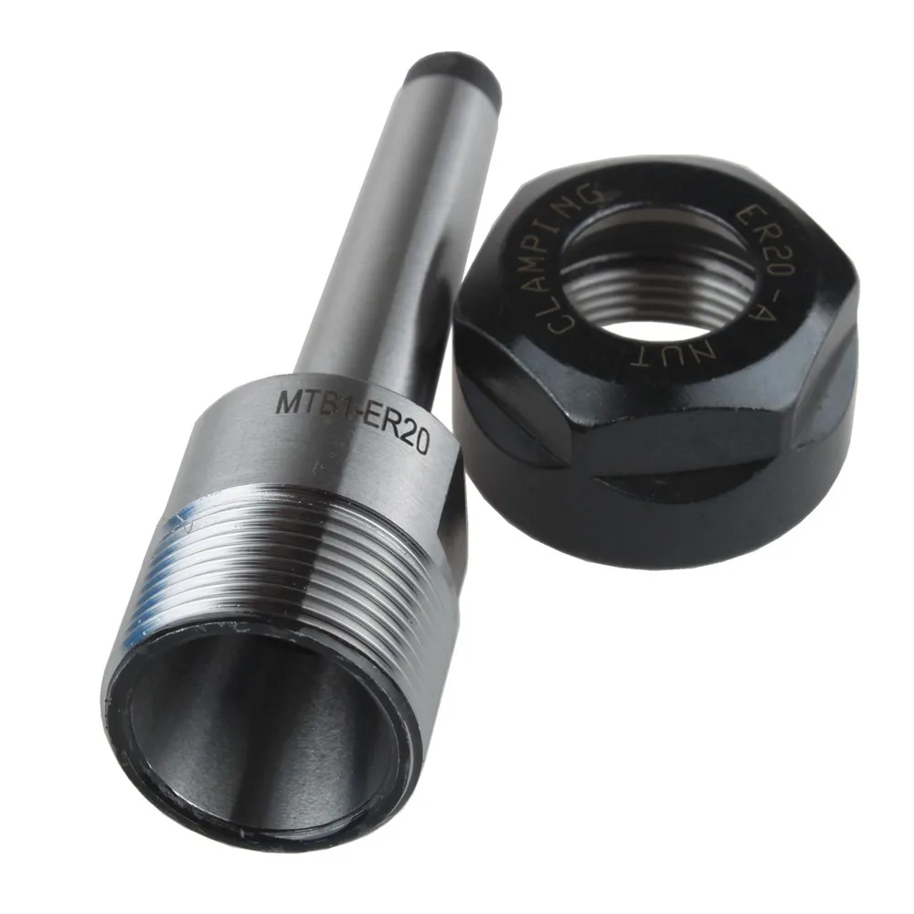 

High Precise MT1 ER20 M6 collet chuck handle Morse milling chuck handle