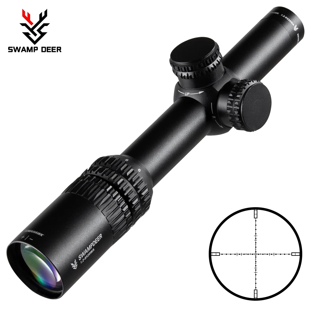 Тактический оптический прицел для винтовки SWAMP DEER 1 2-6X20 охотничьей | Спорт и
