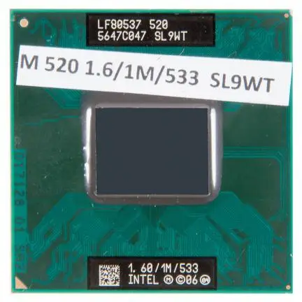 Процессор для ноутбука Intel Celeron M 520 Socket 1.6 ГГц RB SL9WT PARTS-382002 | Компьютеры и офис