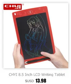 CHYI 10 дюймов ЖК-планшет для письма электронные цифровые графические планшеты детский блокнот сенсорная панель для рукописного ввода доска для рисования