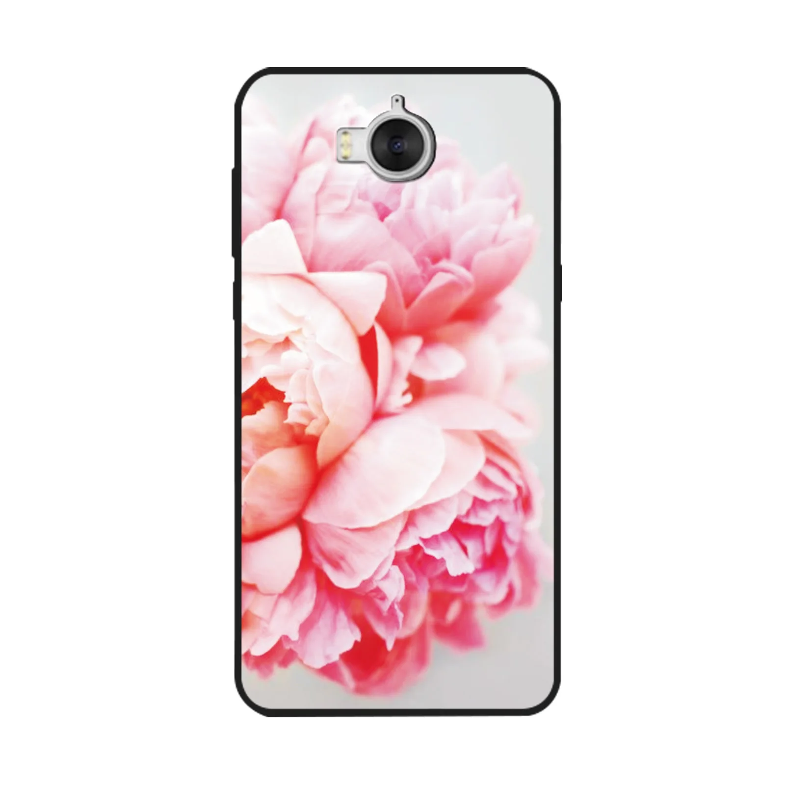 Чехол для Huawei Y5 Y6 2017 чехол 2019 милый силиконовый черный ТПУ телефона с пейзажем