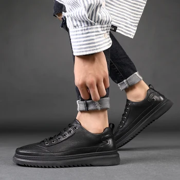 

sport sapato shoes-for-men shoes 2020 homme classic mens informales casuales cuero formal office sapatenis zapatillas leather