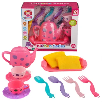 

Cross Border Hot Selling Children'S Educational Model Play House Meal Kitchen Toy Girl Simulation Cooking Tableware Suit 3