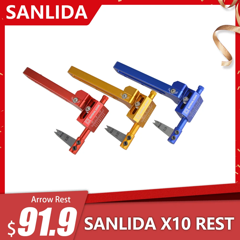 

Стрельба из лука Sanlida Archery X10, составная металлическая стрела, длинная стрела, стрельба из стрелы из стали с тонкой настройкой, упор для стрел