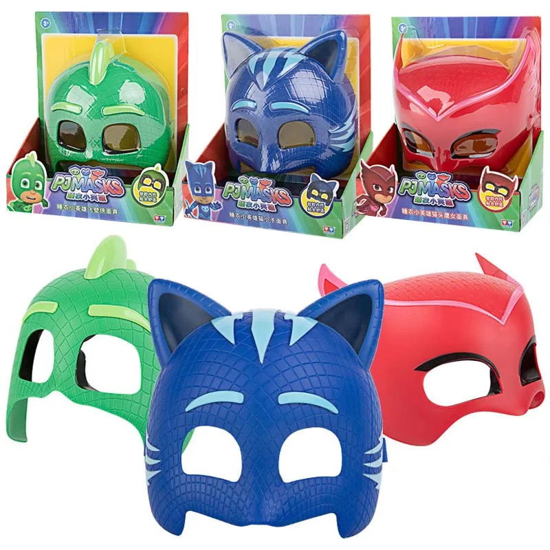 

pj mask Doll model masks three different color masks Catboy Owlette Gekko Figures Anime Outdoor Funny Kids Toys for Children