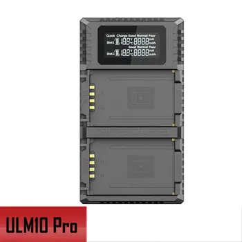 

Original Nitecore ULM10 Pro Digital Dual Slot Travel Camera Charger For Leica BP-SCL5 Batteries, Compatible With M10