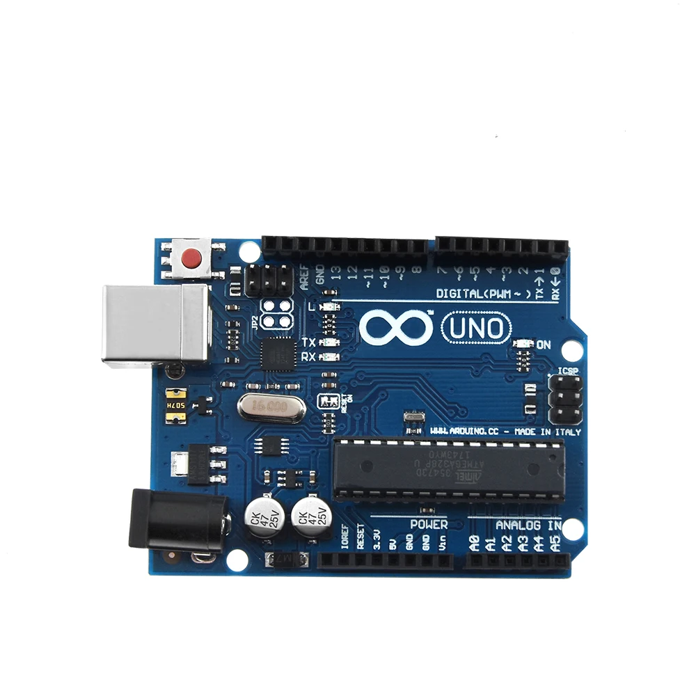 Для Arduino UNO R3 CH340G MEGA328P чип 16 МГц плата разработки интегральных микросхем комплект