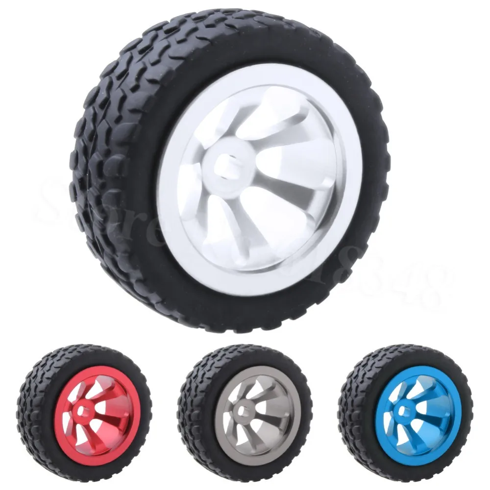 4 шт./лот al.alloy шины и колеса для WLtoys 1/28 RC автомобиль K969 K989 K999 P929 4WD короткий ход