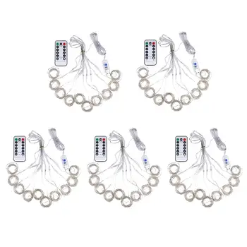 

3x3m 300LED Curtain Lamp Smooth Appearance Superb Craftsmanship 8 Modes Copper Wire Fairy String Light Wedding Decor