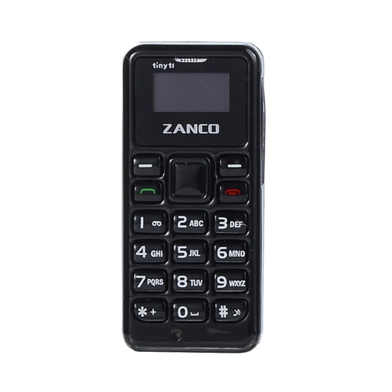 ZANCO tiny t1 World's Smallest Feature Cell Phone