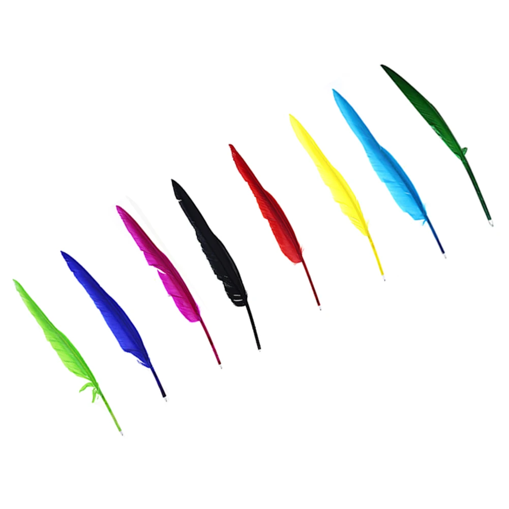 Перьевая ручка в стиле ретро для свадьбы/офиса/свадьбы/паритета перьевая черные